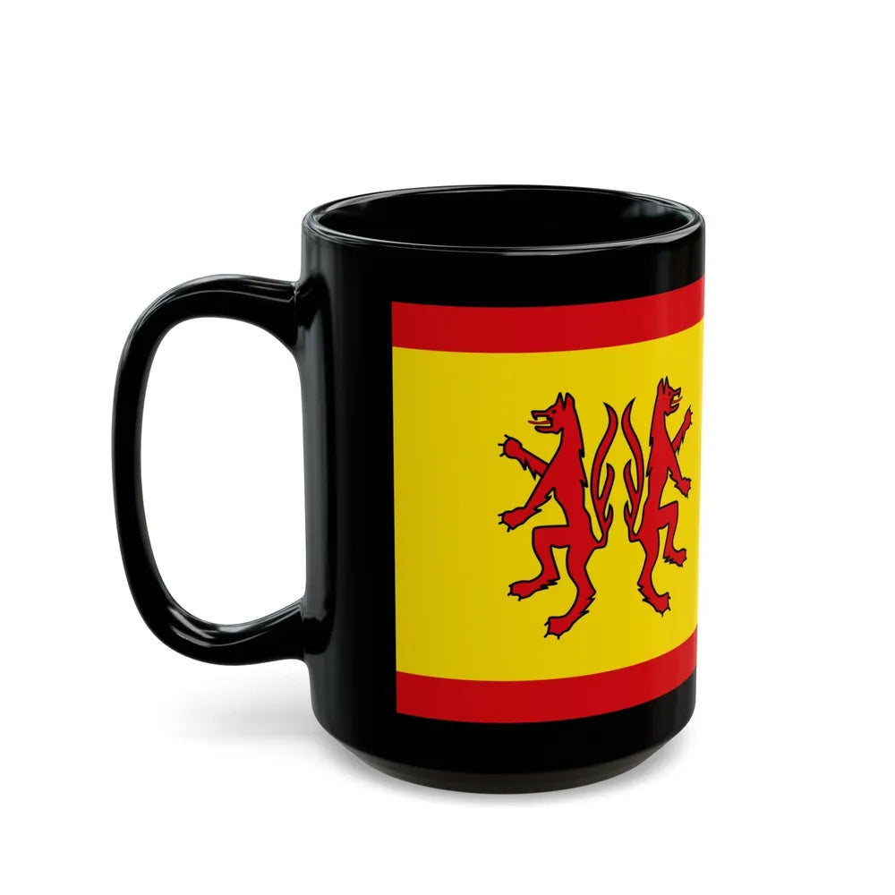 Flag of Peine Germany - Black Coffee Mug-Go Mug Yourself