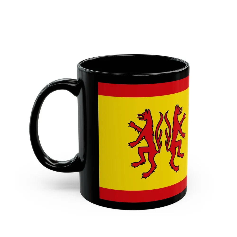 Flag of Peine Germany - Black Coffee Mug-Go Mug Yourself