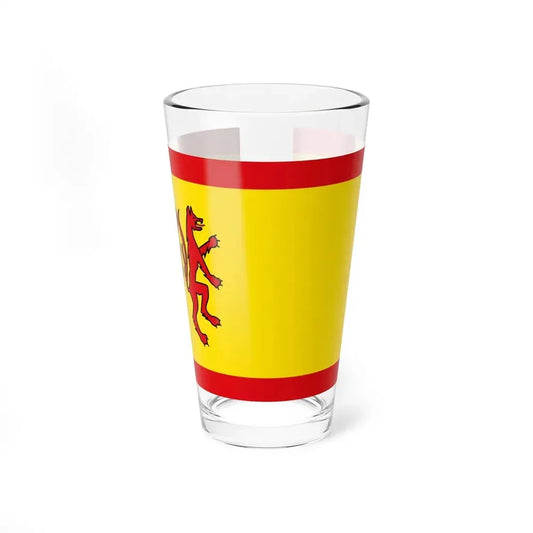 Flag of Peine Germany - Pint Glass 16oz 16oz - Go Mug Yourself
