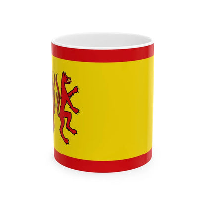 Flag of Peine Germany - White Coffee Mug-11oz-Go Mug Yourself