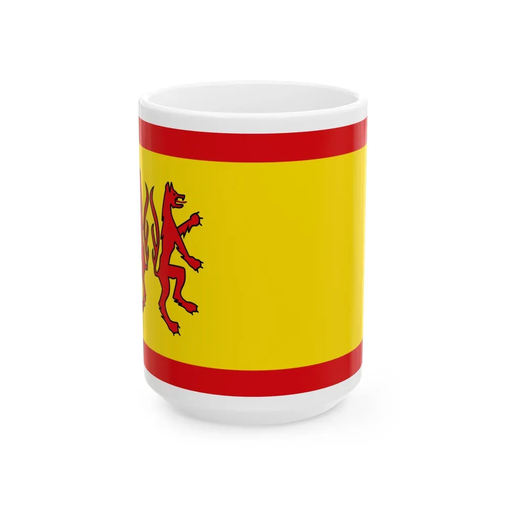 Flag of Peine Germany - White Coffee Mug-15oz-Go Mug Yourself