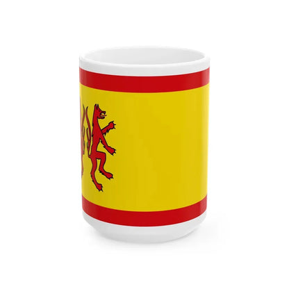 Flag of Peine Germany - White Coffee Mug 15oz - Go Mug Yourself