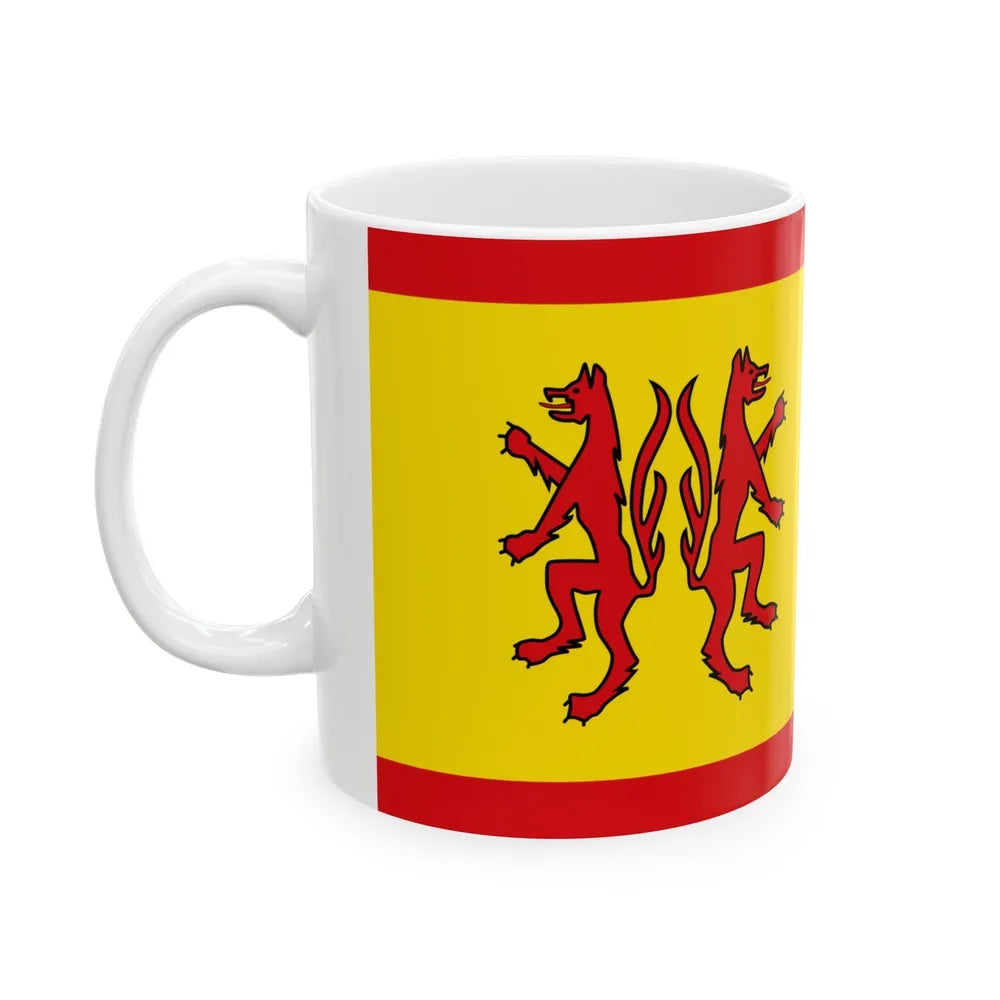 Flag of Peine Germany - White Coffee Mug-Go Mug Yourself