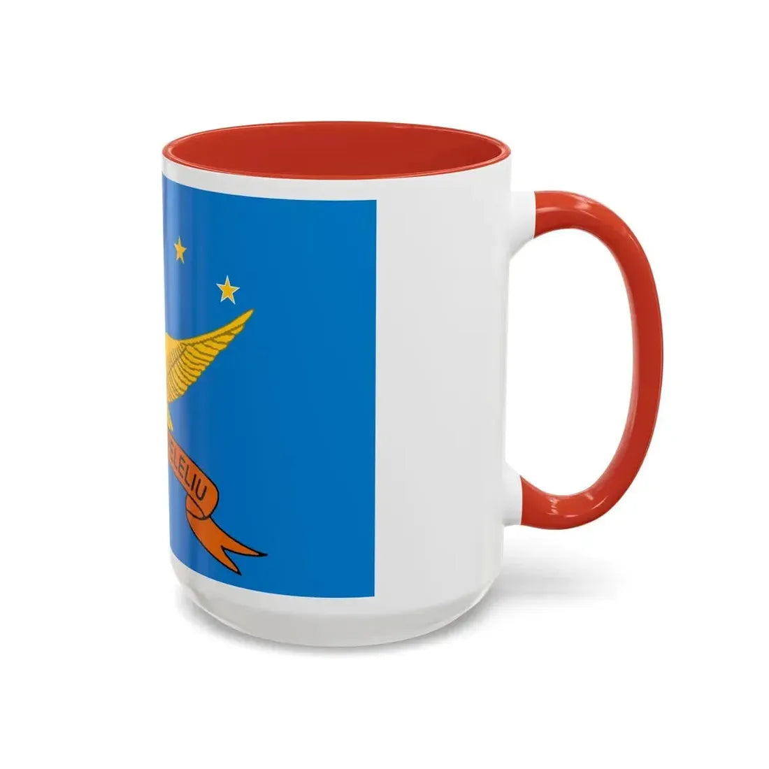 Flag of Peleliu Palau - Accent Coffee Mug - Go Mug Yourself