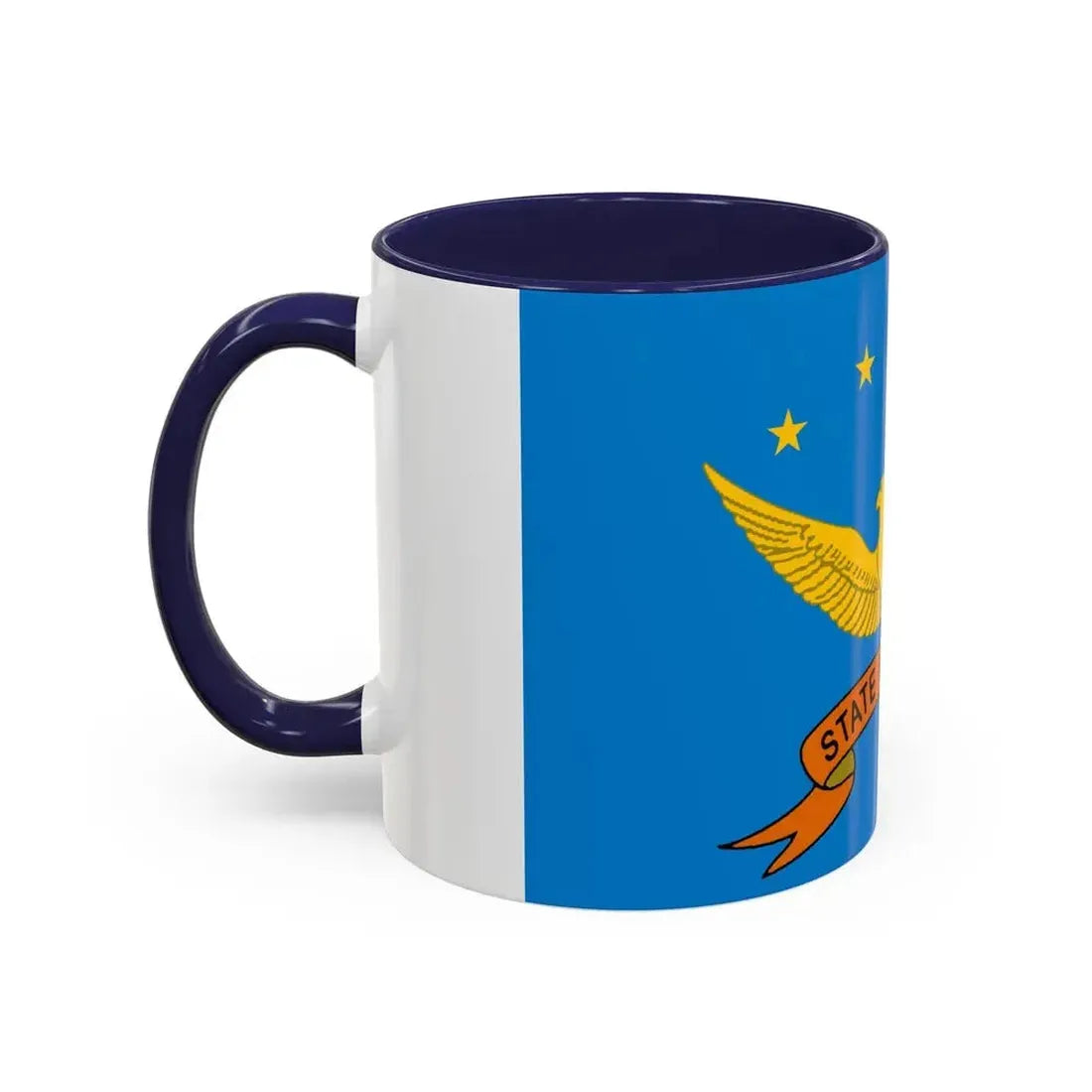 Flag of Peleliu Palau - Accent Coffee Mug - Go Mug Yourself