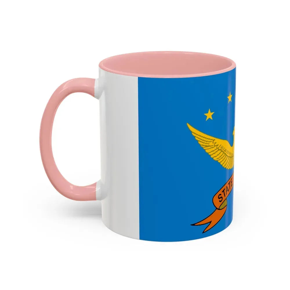Flag of Peleliu Palau - Accent Coffee Mug - Go Mug Yourself