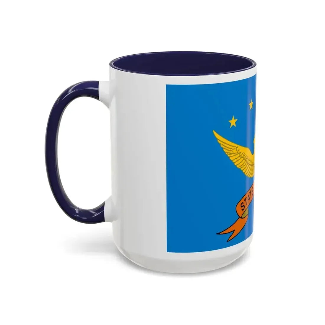 Flag of Peleliu Palau - Accent Coffee Mug - Go Mug Yourself