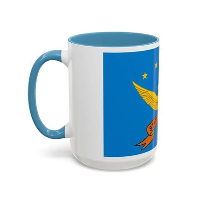 Flag of Peleliu Palau - Accent Coffee Mug - Go Mug Yourself