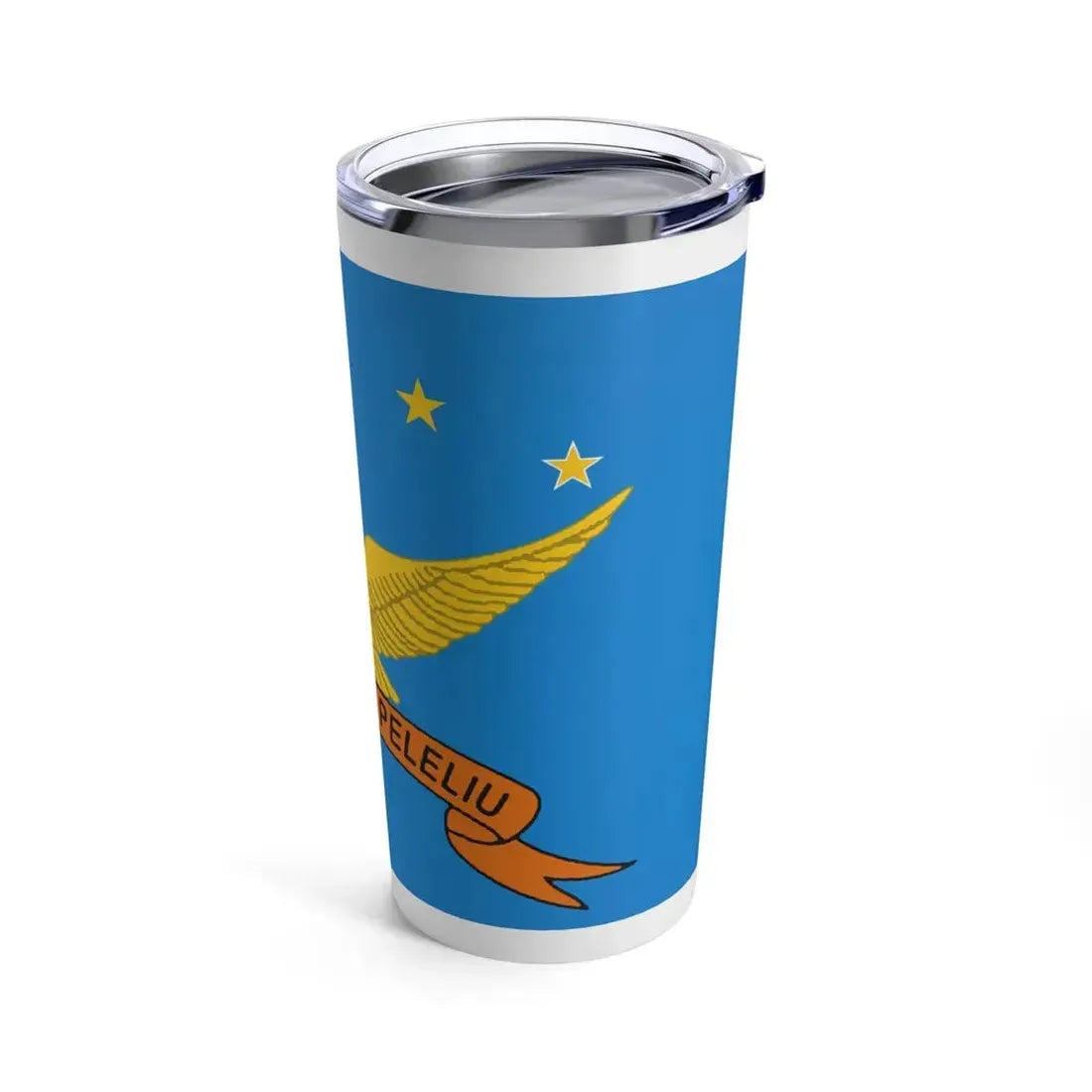 Flag of Peleliu Palau - Tumbler 20oz - Go Mug Yourself