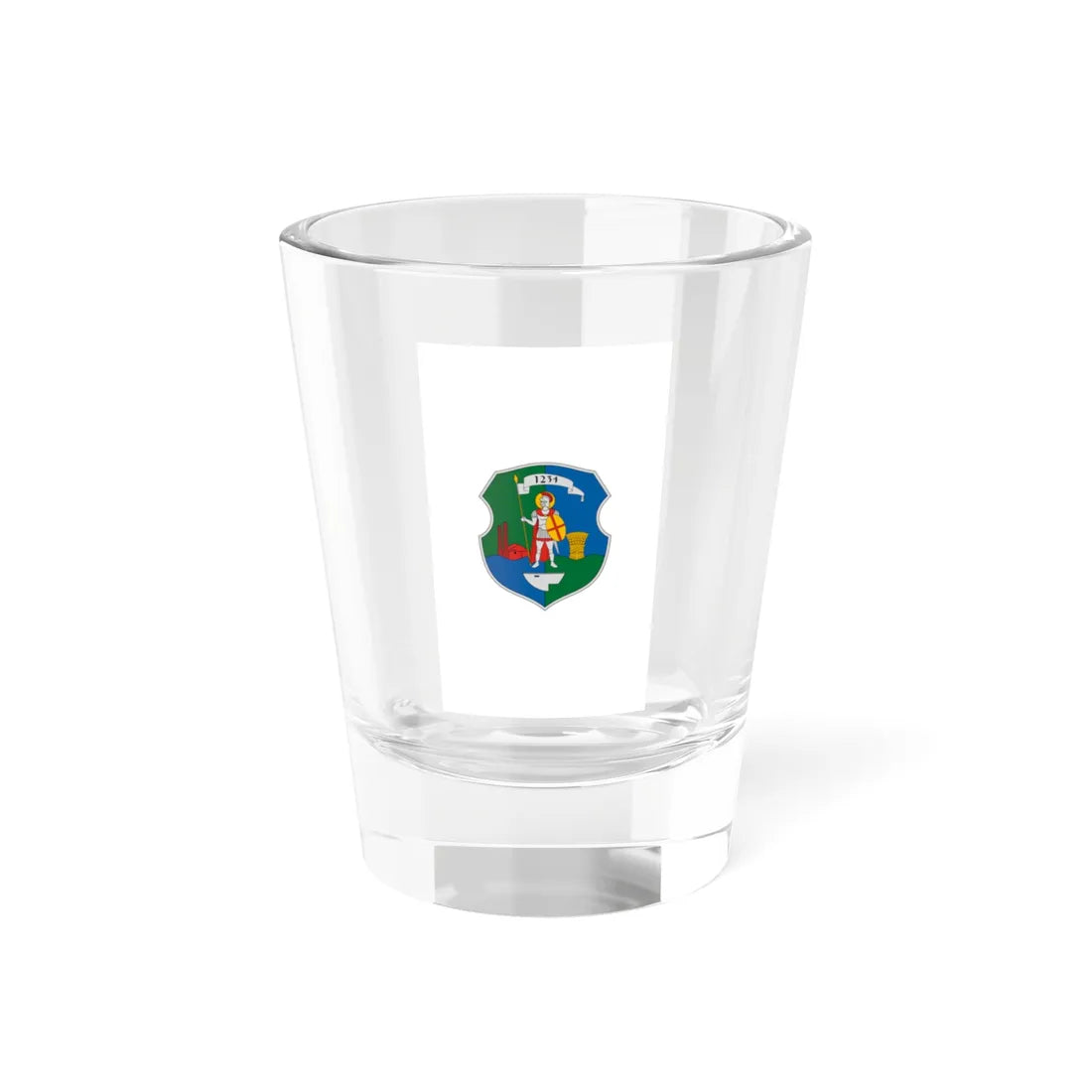 Flag of Pely vertical (Hungary) Shot Glass 1.5oz 1.5oz - Go Mug Yourself