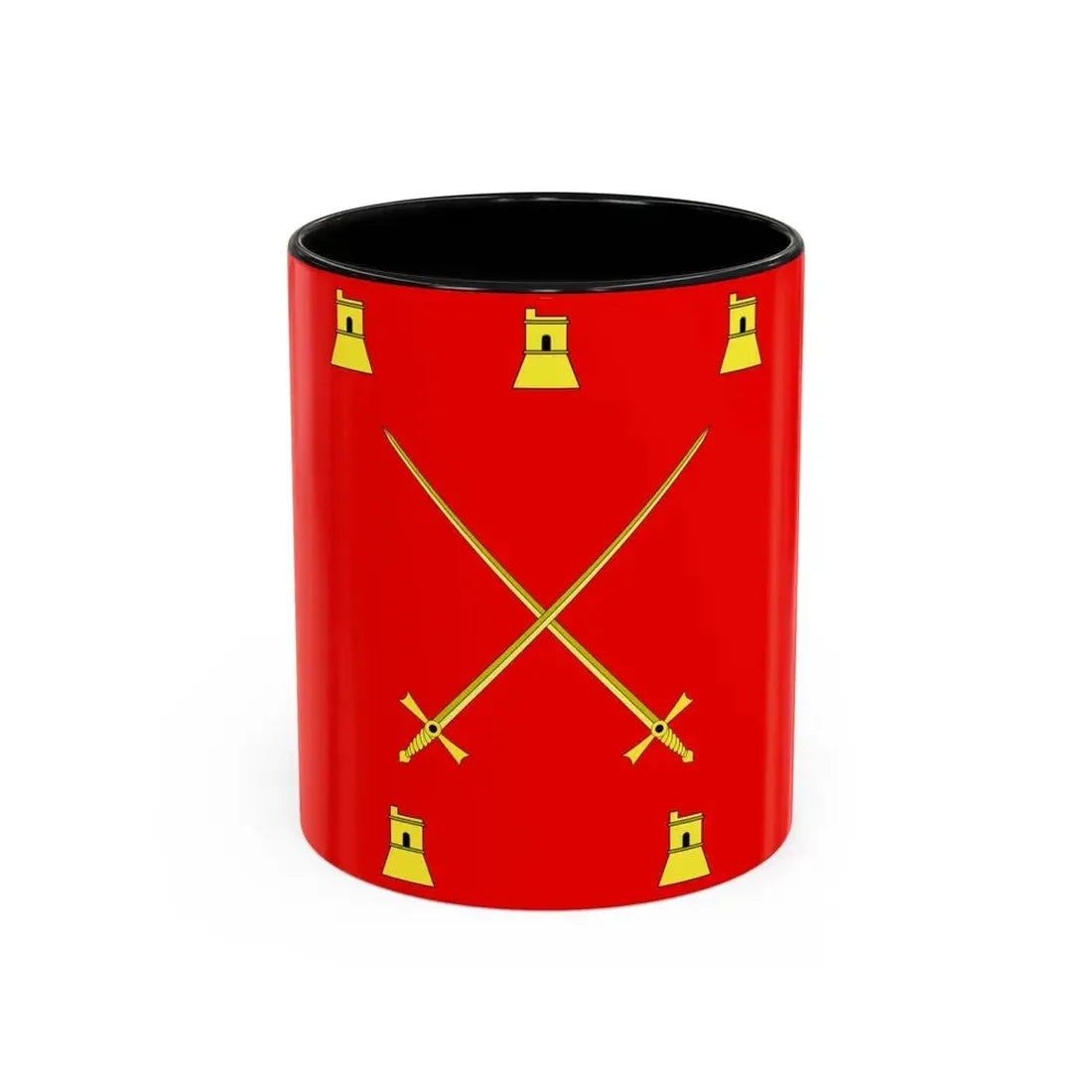 Flag of Pembroke Malta - Accent Coffee Mug 11oz Black - Go Mug Yourself