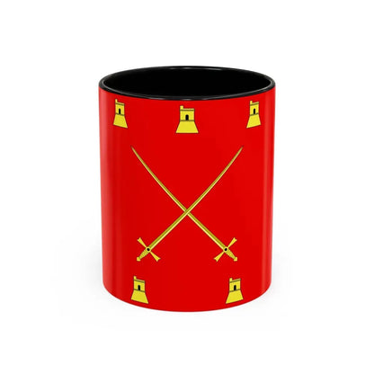 Flag of Pembroke Malta - Accent Coffee Mug 11oz Black - Go Mug Yourself