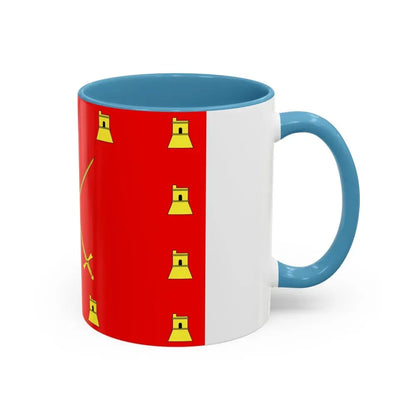 Flag of Pembroke Malta - Accent Coffee Mug - Go Mug Yourself