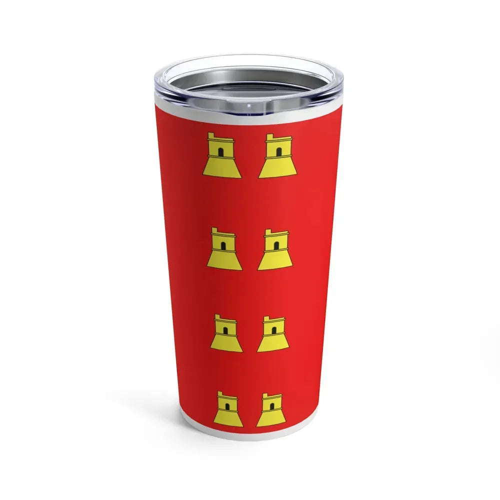 Flag of Pembroke Malta - Tumbler 20oz - Go Mug Yourself