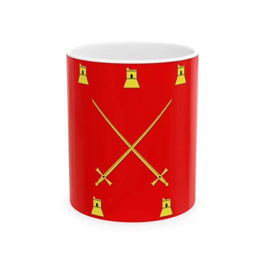 Flag of Pembroke (Malta) White Coffee Mug 11oz - Go Mug Yourself