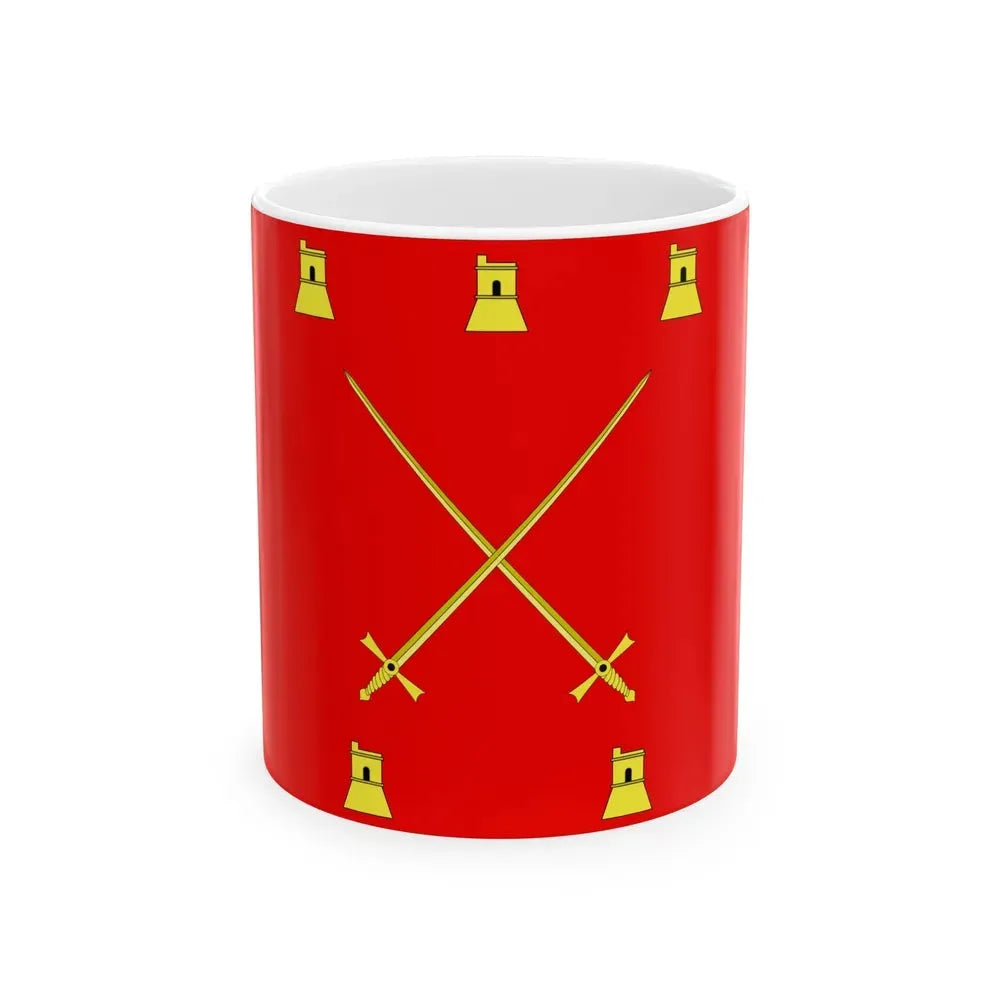 Flag of Pembroke Malta - White Coffee Mug 11oz - Go Mug Yourself