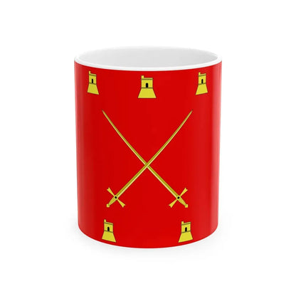 Flag of Pembroke Malta - White Coffee Mug 11oz - Go Mug Yourself