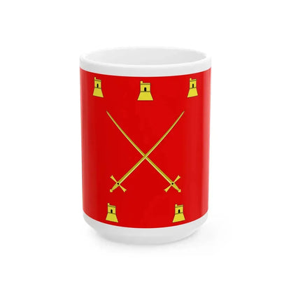 Flag of Pembroke (Malta) White Coffee Mug 15oz - Go Mug Yourself