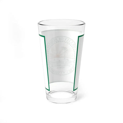 Flag of Pembroke Pines Florida (United States) Pint Glass 16oz - Go Mug Yourself