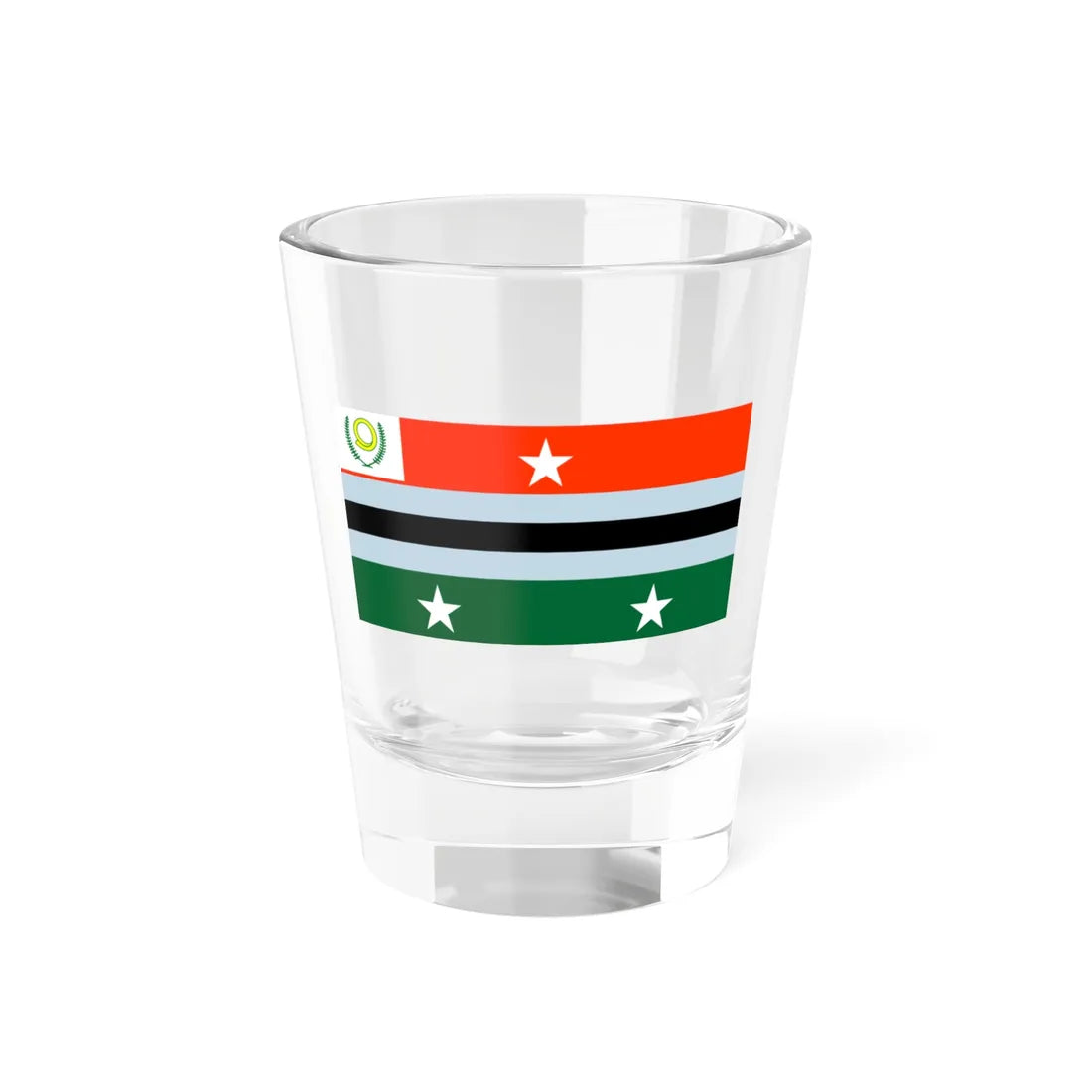 Flag of Penama Province (Vanuatu) Shot Glass 1.5oz 1.5oz - Go Mug Yourself