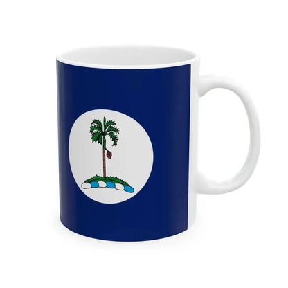 Flag of Penang 1952-1957 (Malaysia) White Coffee Mug - Go Mug Yourself