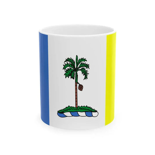 Flag of Penang 1957-1965 (Malaysia) White Coffee Mug 11oz - Go Mug Yourself