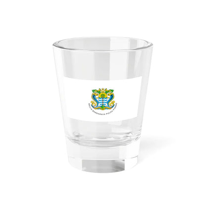 Flag of Penang Island City Council (Malaysia) Shot Glass 1.5oz 1.5oz - Go Mug Yourself