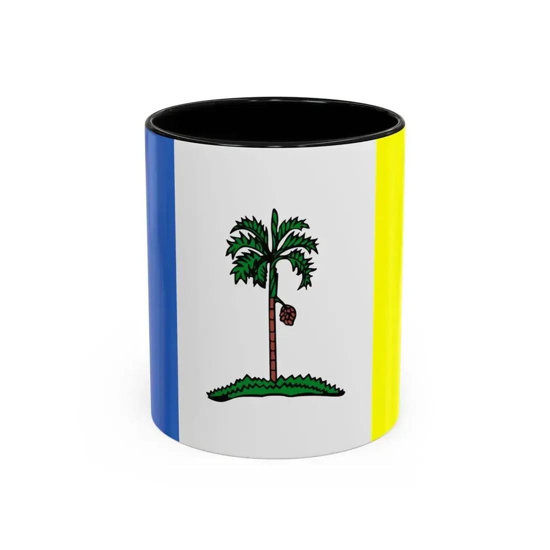 Flag of Penang Malaysia - Accent Coffee Mug 11oz Black - Go Mug Yourself