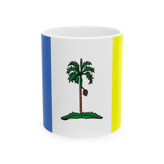 Flag of Penang Malaysia (Malaysia) White Coffee Mug 11oz - Go Mug Yourself