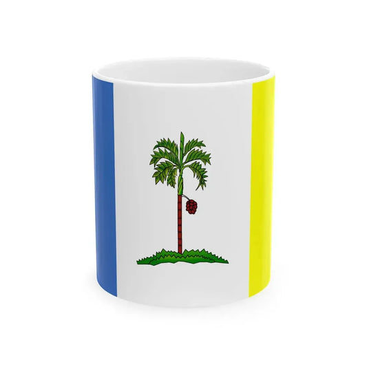 Flag of Penang remade (Malaysia) White Coffee Mug 11oz - Go Mug Yourself