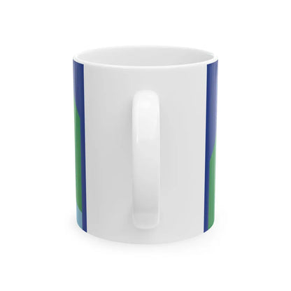 Flag of Pend Oreille County Washington (United States) White Coffee Mug - Go Mug Yourself