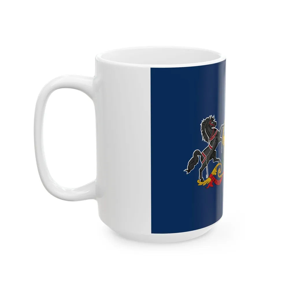 Flag of Pennsylvania (United States) White Coffee Mug - Go Mug Yourself
