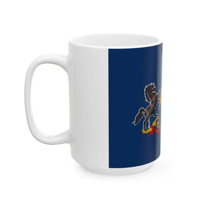 Flag of Pennsylvania (United States) White Coffee Mug - Go Mug Yourself