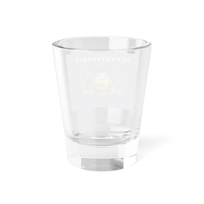 Flag of Pennsylvania with name added above 2004 Proposal (United States) Shot Glass 1.5oz - Go Mug Yourself