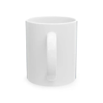 Flag of Pennsylvania with Yellow Lettering on Red Festoon 2009 Proposal (United States) White Coffee Mug - Go Mug Yourself