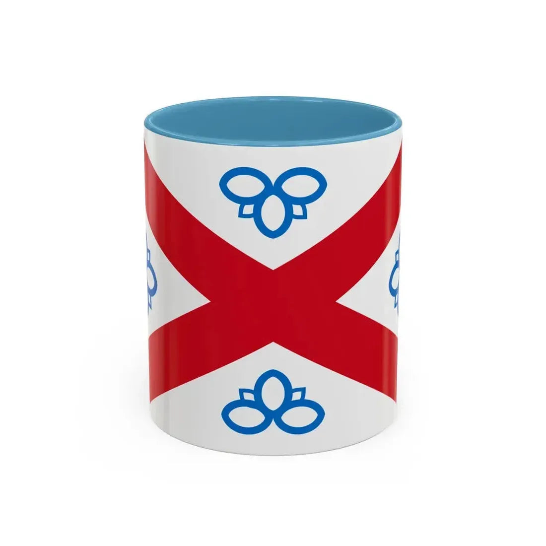 Flag of Penrith UK - Accent Coffee Mug 11oz Light Blue - Go Mug Yourself