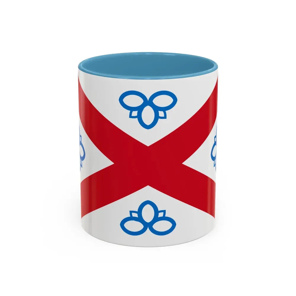 Flag of Penrith UK - Accent Coffee Mug 11oz Light Blue - Go Mug Yourself