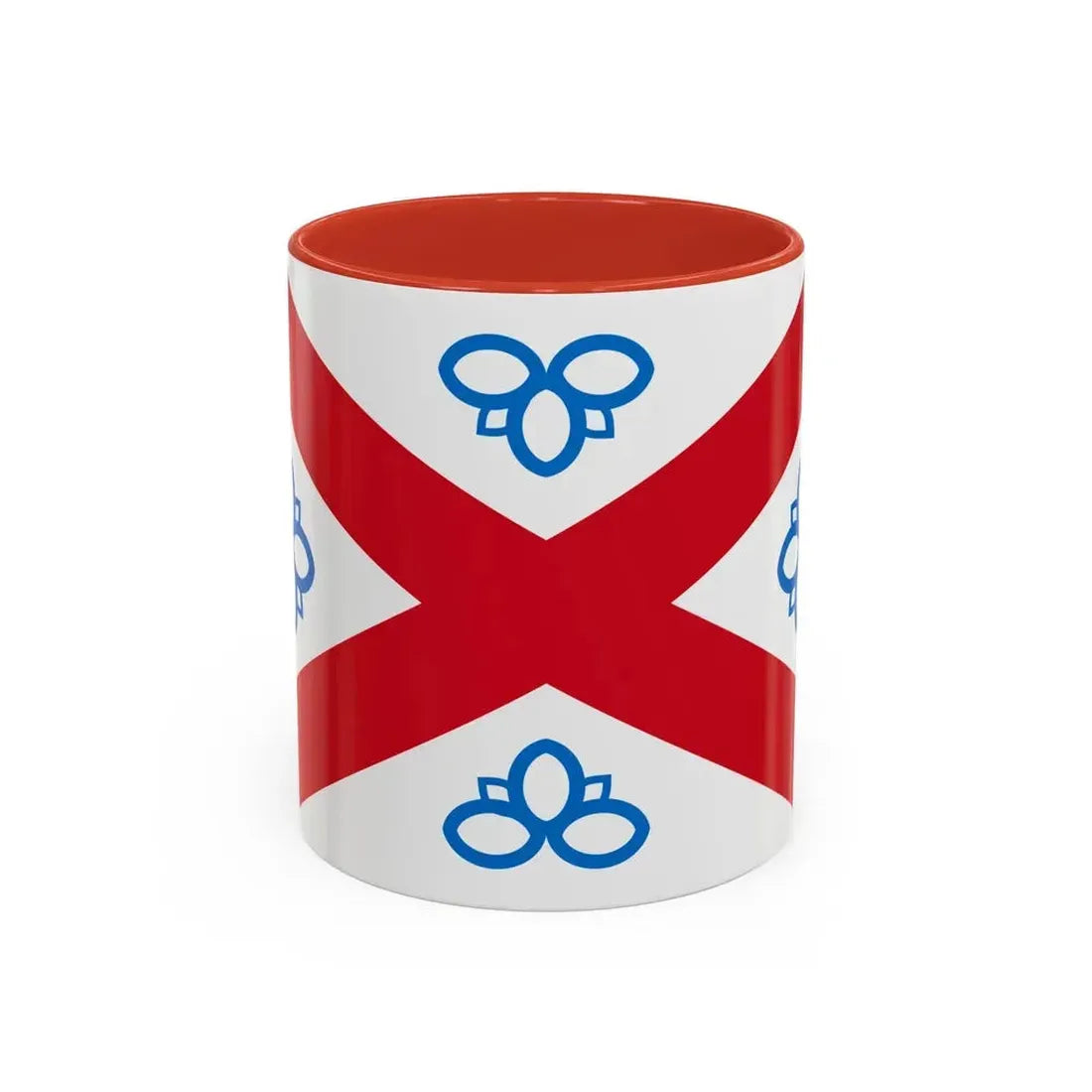 Flag of Penrith UK - Accent Coffee Mug 11oz Red - Go Mug Yourself