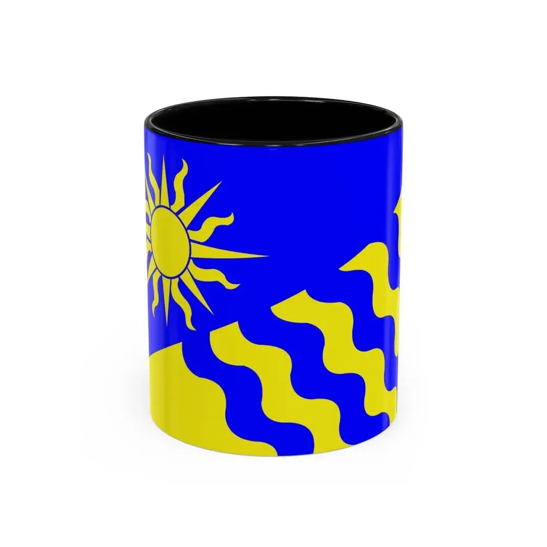 Flag of Penticton BC Canada - Accent Coffee Mug 11oz Black - Go Mug Yourself