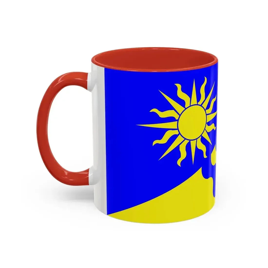 Flag of Penticton BC Canada - Accent Coffee Mug - Go Mug Yourself
