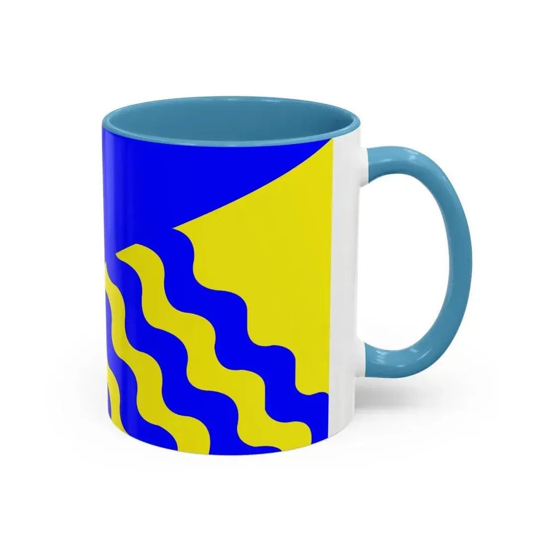 Flag of Penticton BC Canada - Accent Coffee Mug - Go Mug Yourself