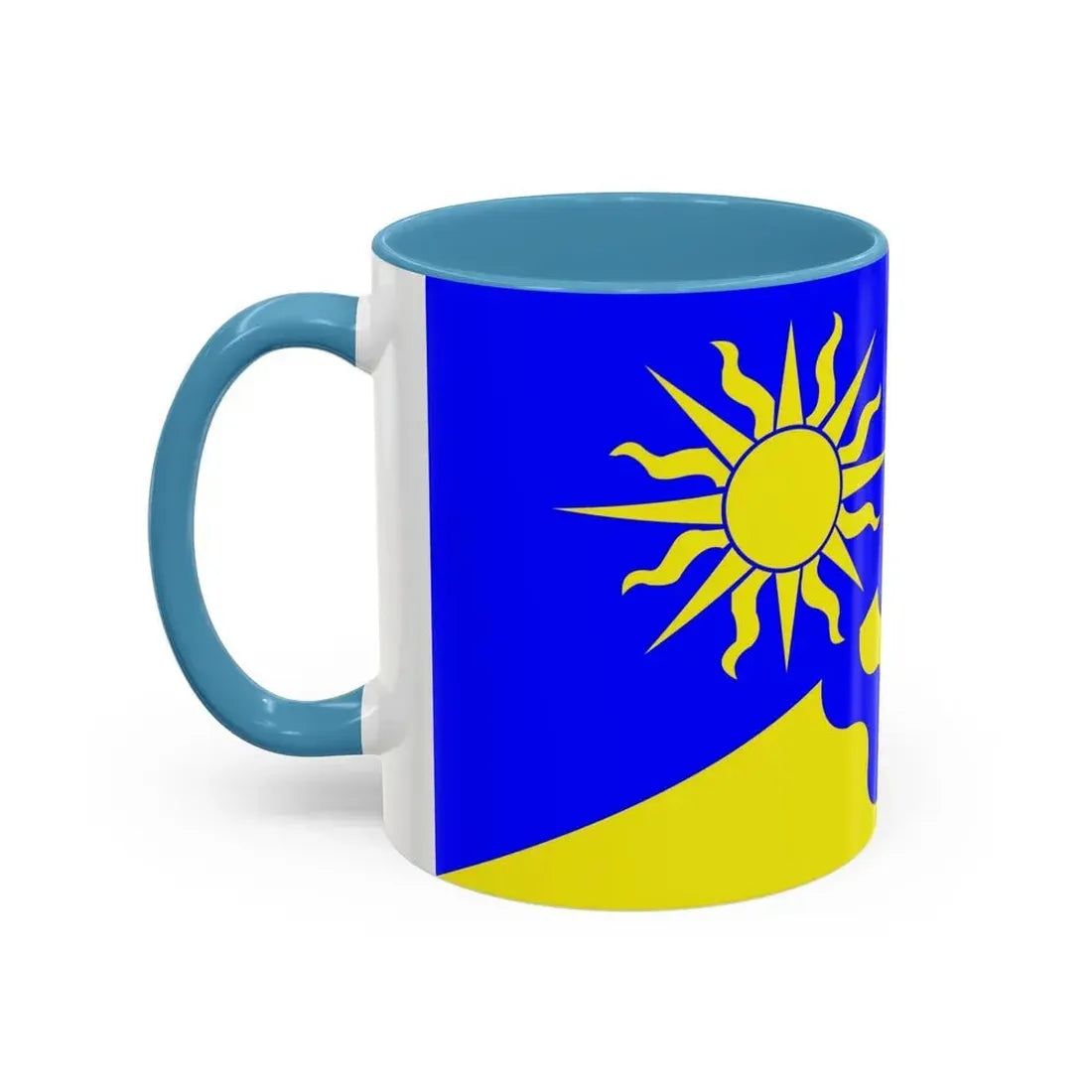 Flag of Penticton BC Canada - Accent Coffee Mug - Go Mug Yourself