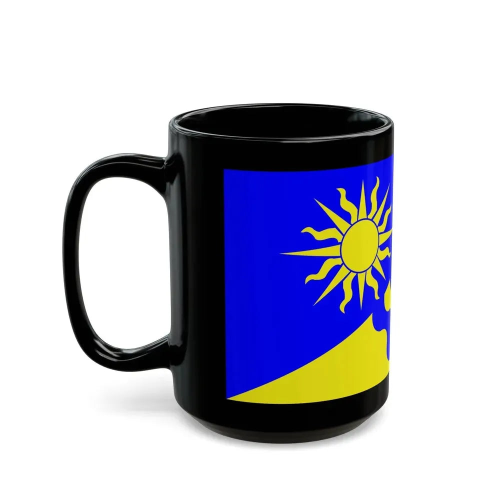 Flag of Penticton BC Canada - Black Coffee Mug - Go Mug Yourself