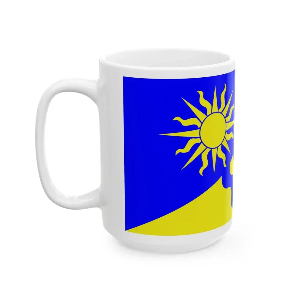 Flag of Penticton BC Canada - White Coffee Mug - Go Mug Yourself