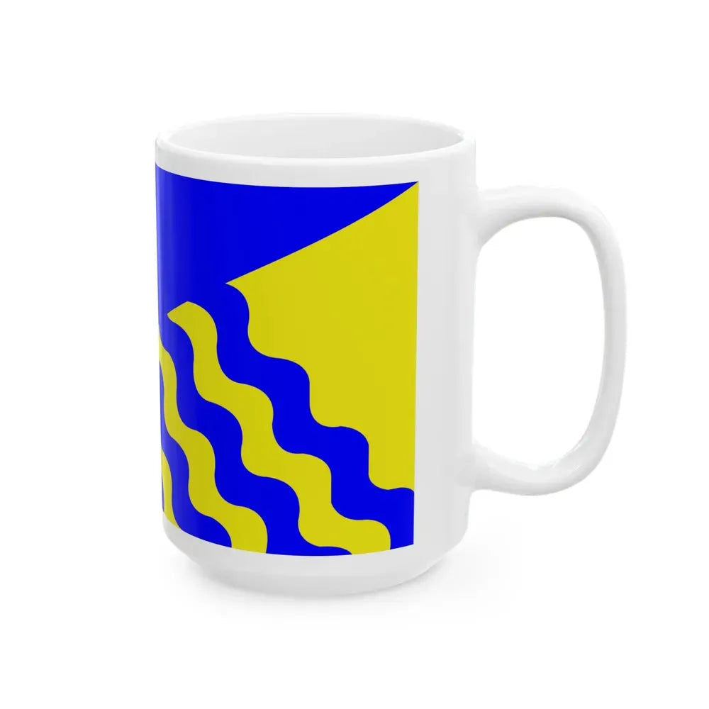 Flag of Penticton BC Canada - White Coffee Mug - Go Mug Yourself