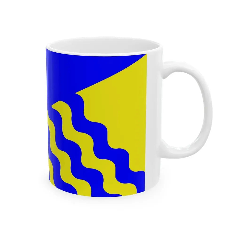 Flag of Penticton BC Canada - White Coffee Mug - Go Mug Yourself