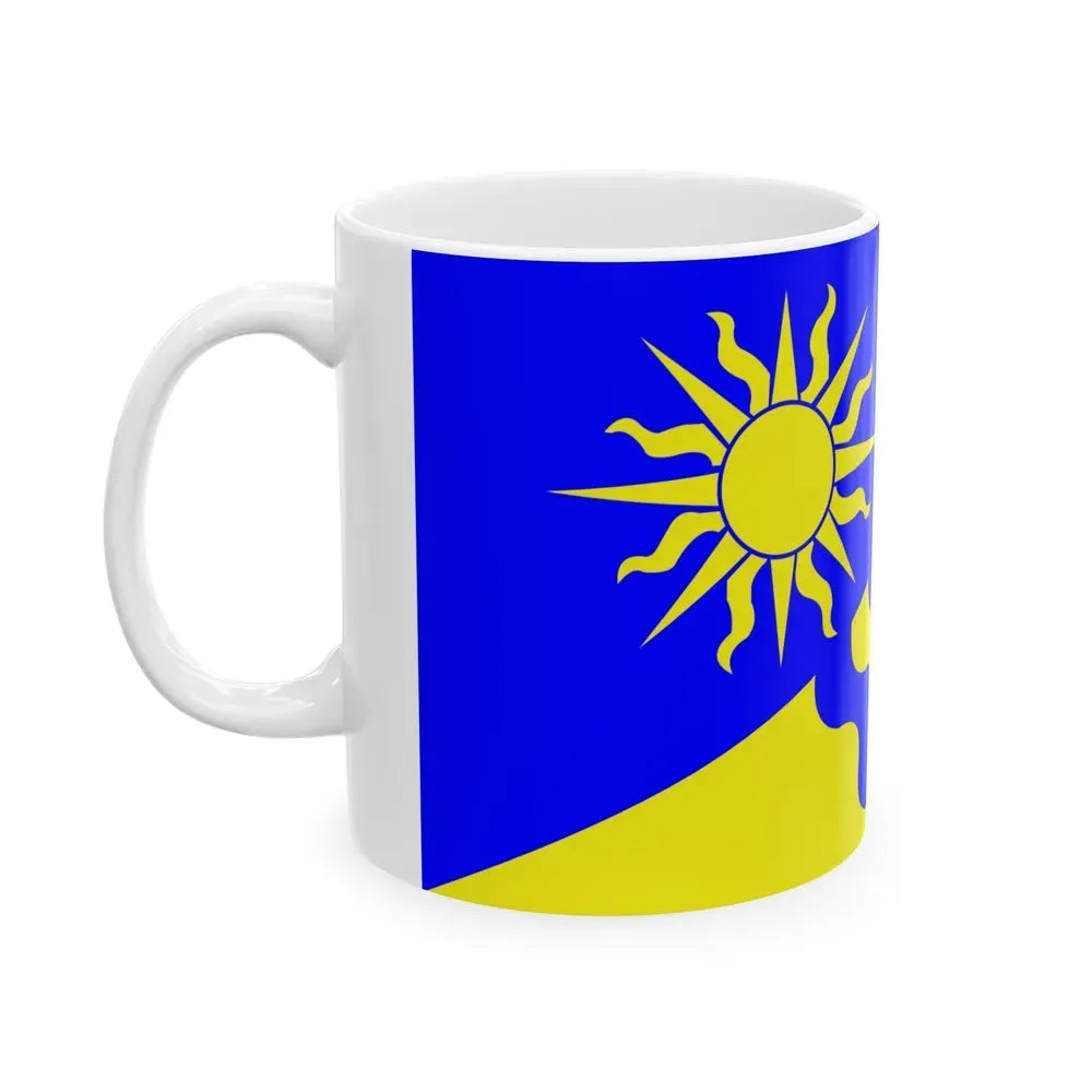 Flag of Penticton BC Canada - White Coffee Mug - Go Mug Yourself