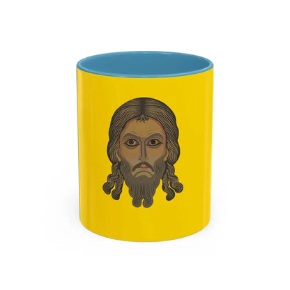 Flag of Penza Oblast Russia - Accent Coffee Mug 11oz Light Blue - Go Mug Yourself