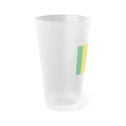 Flag of Penza Oblast Russia - Frosted Pint Glass 16oz - Go Mug Yourself