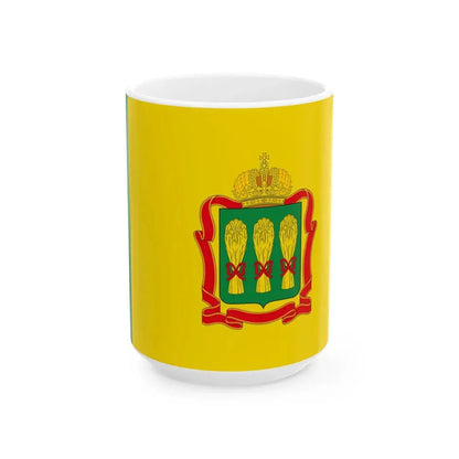 Flag of Penza Oblast (Russia) White Coffee Mug 15oz - Go Mug Yourself